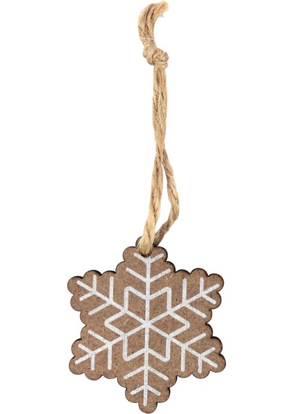 6lı Kar Tanesi 8 cm Yılbaşı Süs fırsatları