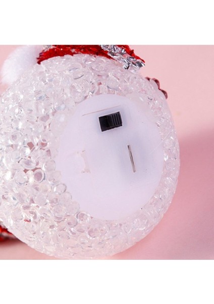 Kristal Pilli Mini Renk Değiştiren Kardan Adam Mini Lamba fırsatları