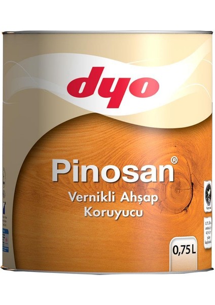 Pinosan Vernikli Ahşap Koruyucu 0,75 Lt Maun
