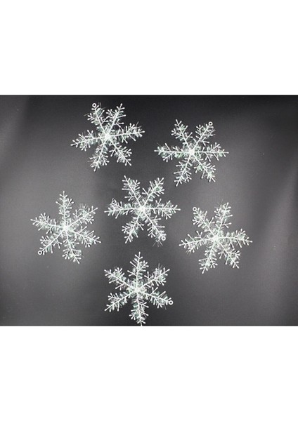 Yılbaşı Süsleri Kar Tanesi 3'lü Yılbaşı Çam Ağaç Süsü fiyatları