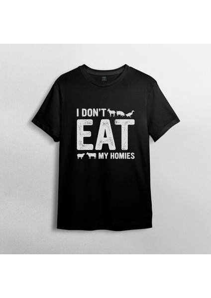 Vegan Vejetaryen Vegetarian Pamuklu Bisiklet Yaka T-Shirt Model 2 fiyatları