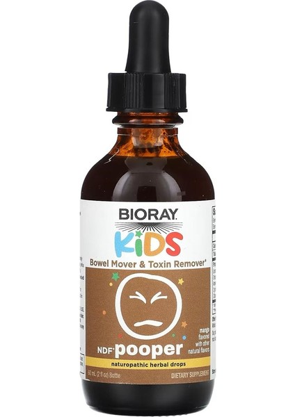 , Kids, Ndf Pooper, Mango , 2 Fl Oz (60 Ml) Usa Vers