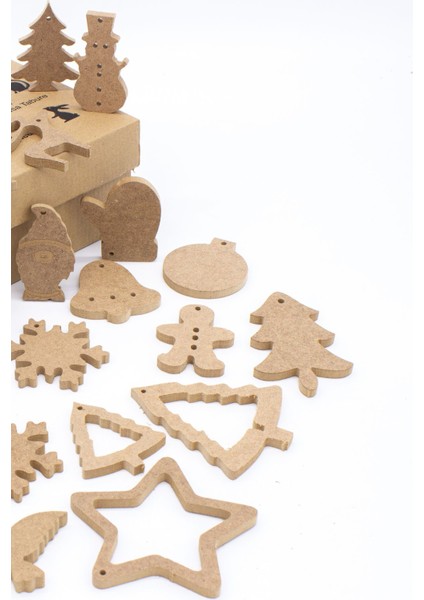 Yılbaşı Süsleri. Yılbaşı Boyama Seti.30 Adet Yılbaşı Süsü. Yılbaşı Ağacı ve Çocuk Odası Süsü. fırsatları