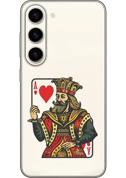 Samsung Galaxy S24 Uyumlu Kupa Kralı Desenli Silikon Kılıf