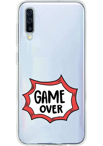 Samsung Galaxy A50 Uyumlu Oyun Bitti Desenli Silikon Kılıf