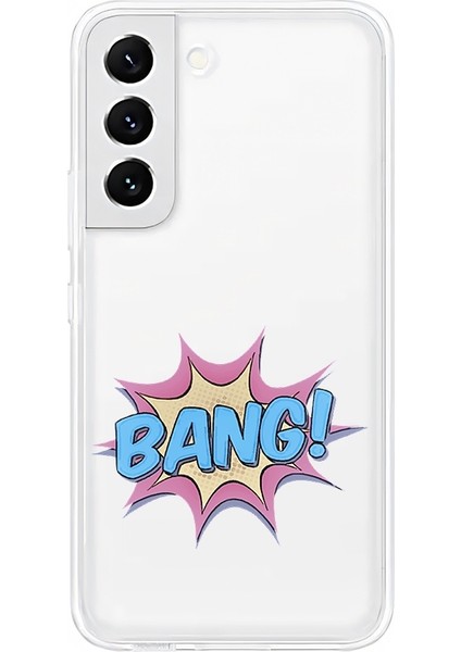 Samsung Galaxy S21 Uyumlu Bang! Patlama Desenli Silikon Kılıf