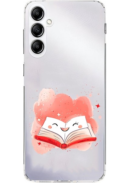 Samsung Galaxy A24 Uyumlu Kitap Dostu Desenli Silikon Kılıf