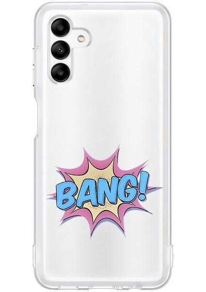 Samsung Galaxy M13 Uyumlu Bang! Patlama Desenli Silikon Kılıf