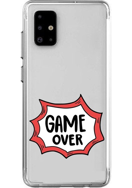 Samsung Galaxy A51 Uyumlu Oyun Bitti Desenli Silikon Kılıf