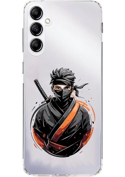 Samsung Galaxy A14 Uyumlu Gizemli Ninja Desenli Silikon Kılıf