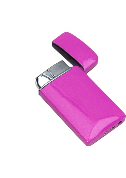 Çakmak Pembe Çakmak Metal Pembe Alevli Çakmak