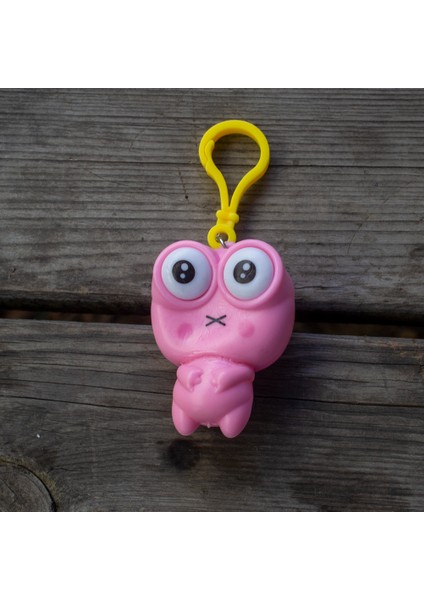 Anahtarlık Sevimli Emoji Göz Anahtarlık Pembe modelleri