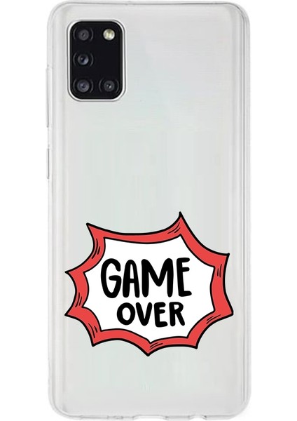Samsung Galaxy A31 Uyumlu Oyun Bitti Desenli Silikon Kılıf