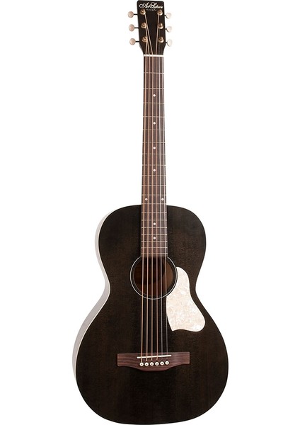 Art &amp; Lutherie Roadhouse A/e Parlor-Style Elektro Akustik Gitar (Faded Black) fiyatları