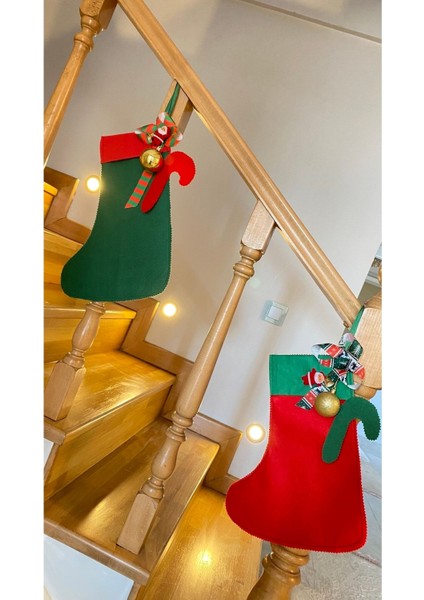 Yılbaşı Çorap Süsü 2'li Set