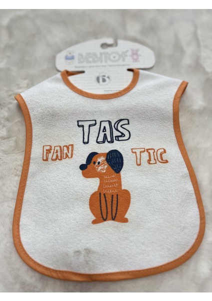 014 Bebek Mama Önlüğü Muşambalı Desenli