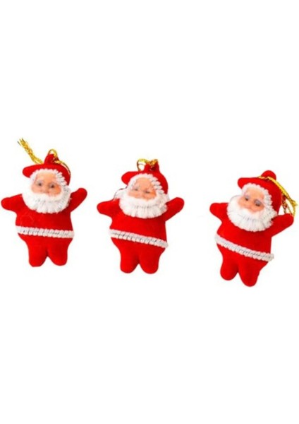 Yılbaşı Yeni Yıl Çam Ağaç Süs Noel Baba 3'lü fiyatları