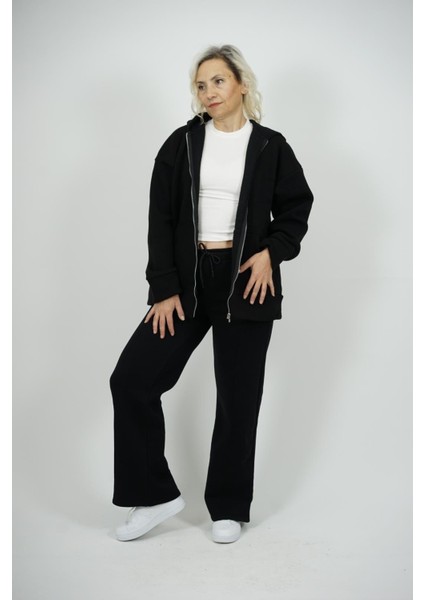 kapşon fermuarlı sweat modelleri