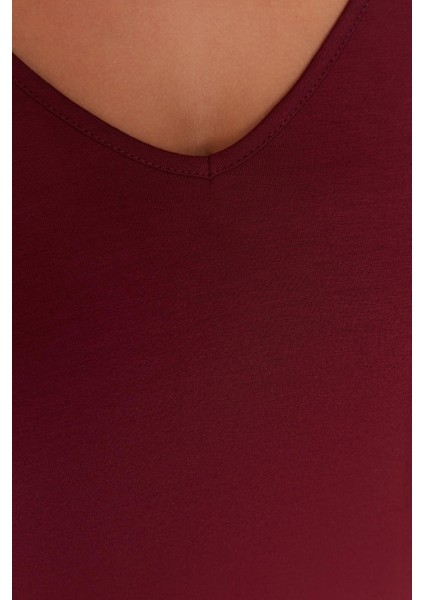 Tarz Rahat Büyük Beden Uzun Kollu Geniş Paça Süprem Örme Pijama Takımı