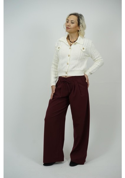 polo yaka beyaz hırka modelleri