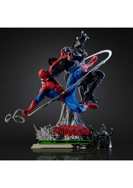 Spiderman Vs Venom Figür Üç Boyutlu Koleksiyonluk