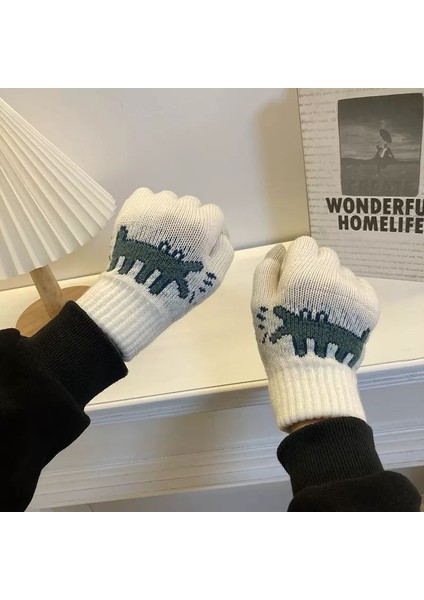 Soğuk Geçirmez Kalın Örme Eldiven (Yurt Dışından) modelleri