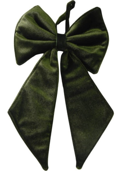 Yılbaşı Süsü Fiyonk Kurdela Kadife 20X30 cm