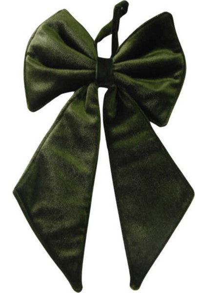 Yılbaşı Süsü Fiyonk Kurdela Kadife 20X30 cm indirimleri