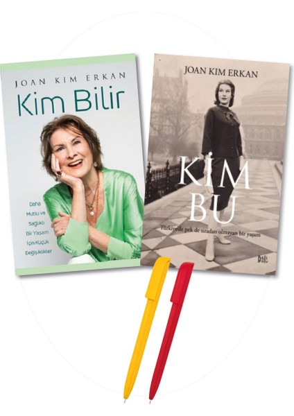 Kim Bilir - Kim Bu (Ciltli) 2 Kitap - Joan Kim Erkan – Alfa Kalem