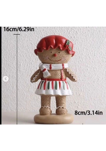 Yeni Yıl Temalı Kurabiye Figur Aksesuar Yeni Yıl Etkinlik Kurabiye Adam Taş Boyama Yılbaşı Deko fırsatları