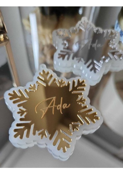 Yılbaşı Ağaç Süsü - Kar Tanesi