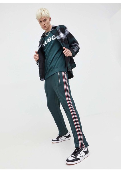 Bisiklet Yaka Haki Erkek Sweatshırt 50477328_DEM