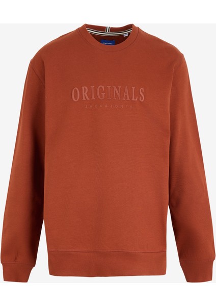 Bisiklet Yaka Kırmızı Erkek Sweatshırt 12265756_JORFREDERIKSBERG Sweat Cre