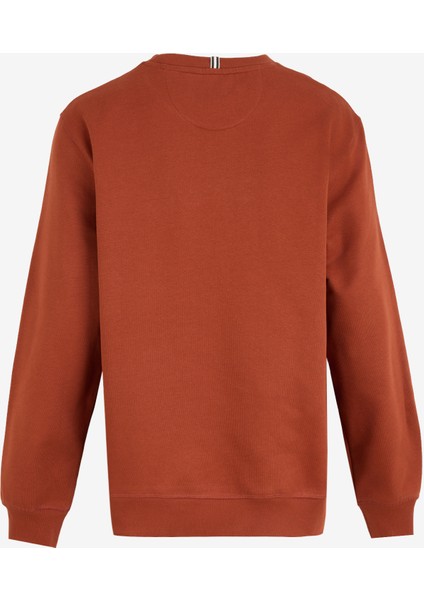 Bisiklet Yaka Kırmızı Erkek Sweatshırt 12265756_JORFREDERIKSBERG Sweat Cre fiyatları