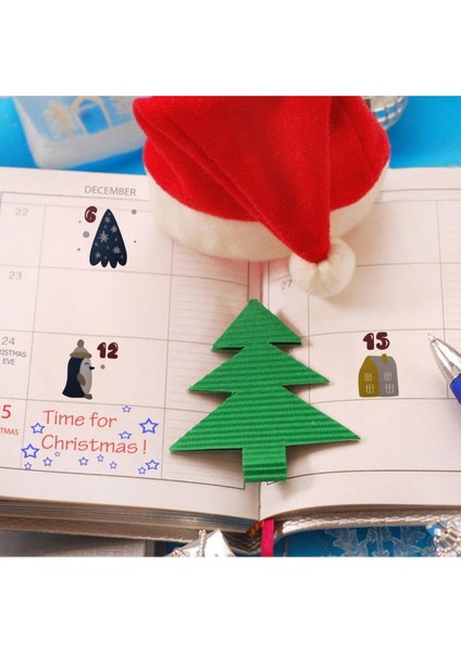 Yeniyıl Temalı 25 Renkli Süsleme Etiketleri, Hediye ve Dekorasyon Seti fiyatları