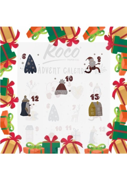 Yeniyıl Temalı 25 Renkli Süsleme Etiketleri, Hediye ve Dekorasyon Seti indirimleri