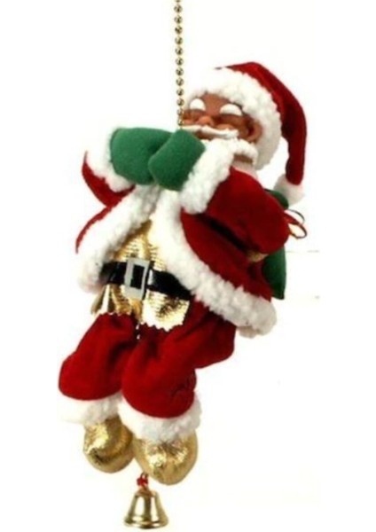 Müzikli Hareketli Zincire Tırmanan Noel Baba