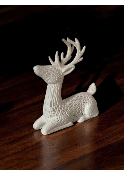 2 Adet Yılbaşı Geyik Figürü modelleri