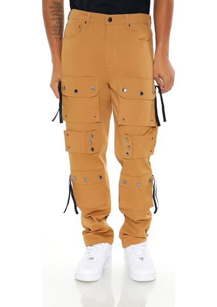 F21 Slim-Fit Kargo Utility Pantolon