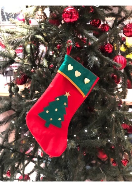 Noel Baba Yılbaşı Çorap Yeni Yıl Çam Ağacı Asmalık Asılan Dekor Süs fiyatları