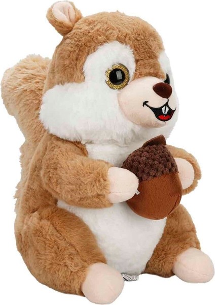 Peluş Sincap Fındık Tutan Sincap 30 cm - Uyku ve Oyun Arkadaşı Peluş Oyuncak fiyatları