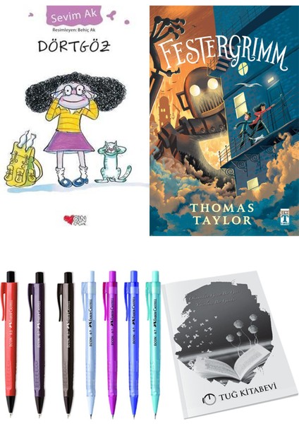 Festergrimm ve Dörtgöz 2'li Set - Kalem