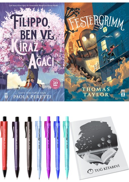 Festergrimm ve Filippo, Ben ve Kiraz Ağacı 2'li Set - Kalem