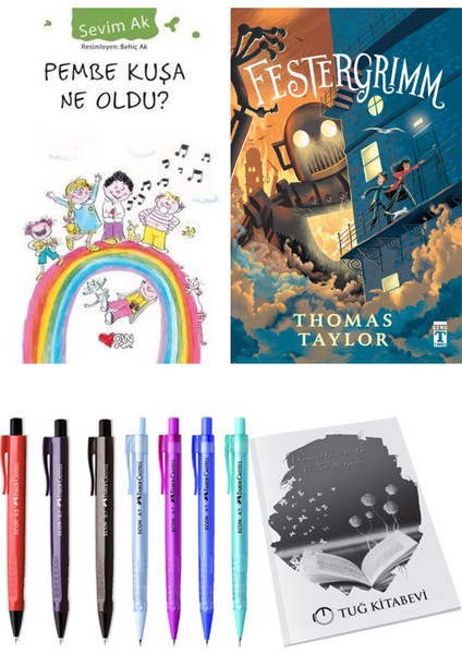 Festergrimm ve Pembe Kuşa Ne Oldu? 2'li Set - Kalem