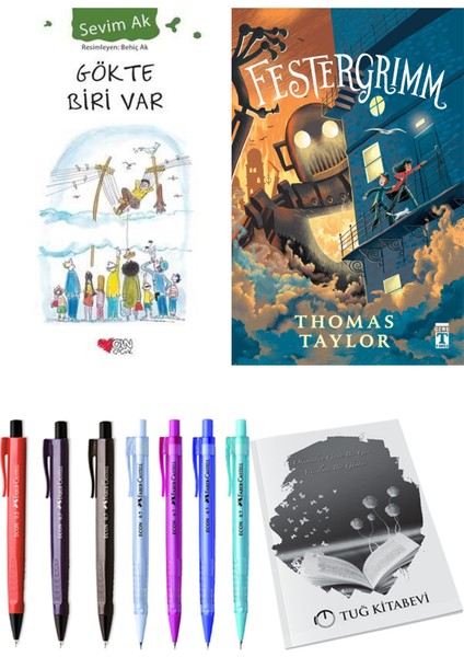 Festergrimm ve Gökte Biri Var 2'li Set - Kalem