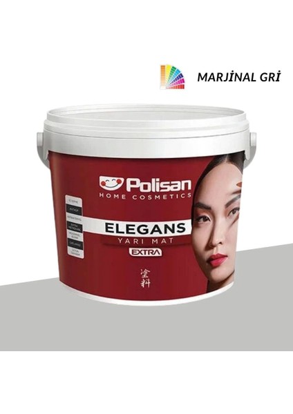 Elegans Extra Yarı Mat Marjinal Gri 12,5 lt