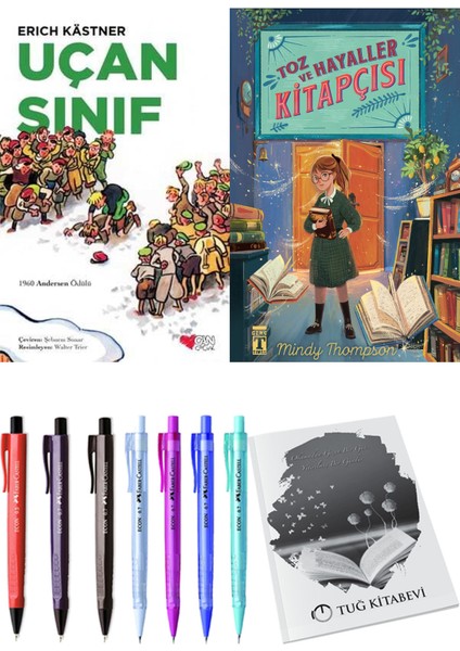 Toz ve Hayaller Kitapçısı ve Uçan Sınıf 2'li Set - Kalem