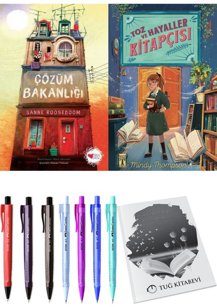 Toz ve Hayaller Kitapçısı ve Çözüm Bakanlığı 2'li Set - Kalem