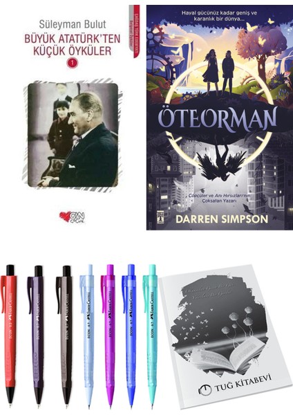Öteorman ve Büyük Atatürk'ten Küçük Öyküler 1 2'li Set - Kalem