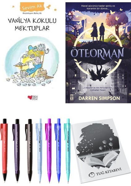 Öteorman ve Vanilya Kokulu Mektuplar 2'li Set - Kalem